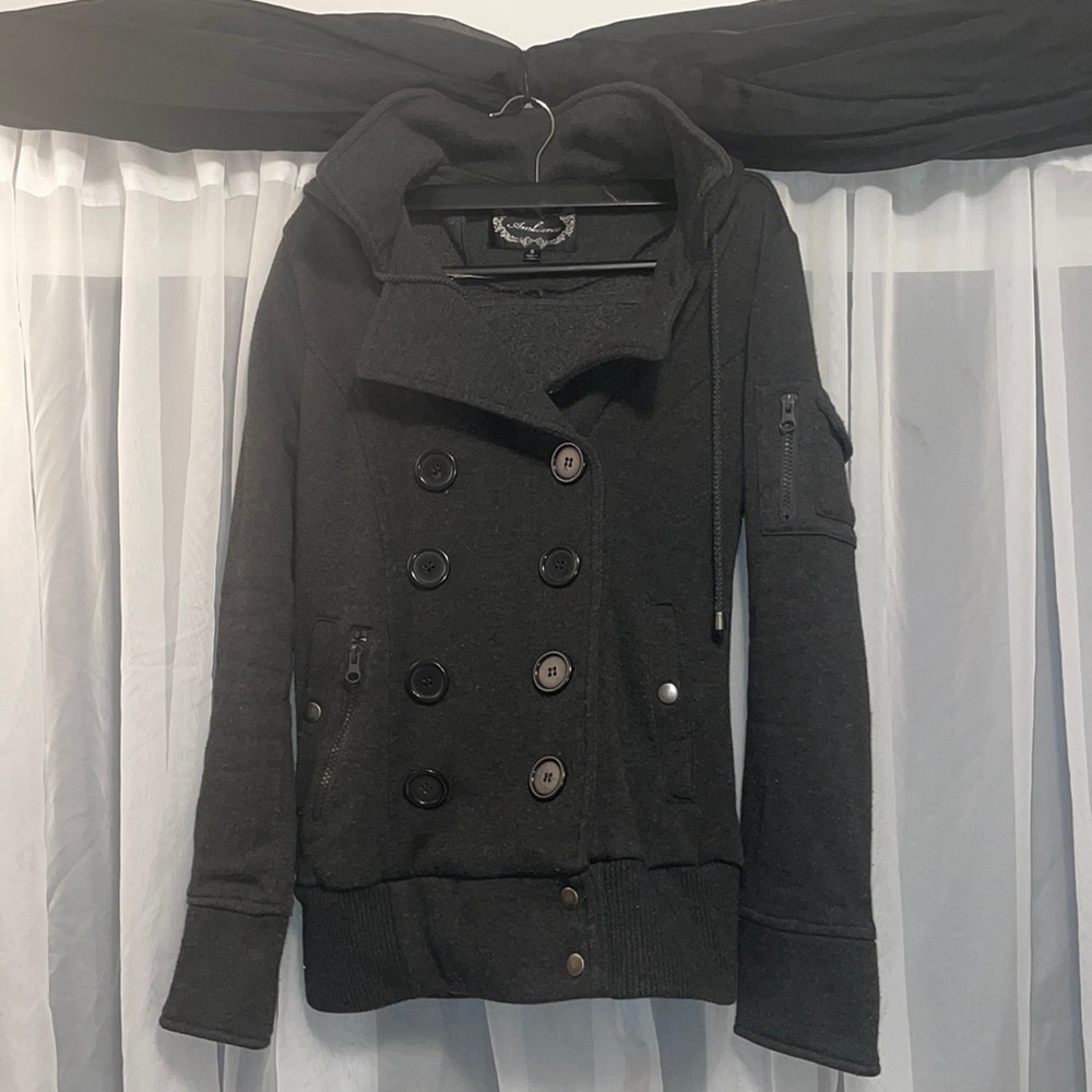 Pea coat style jacket. ✨